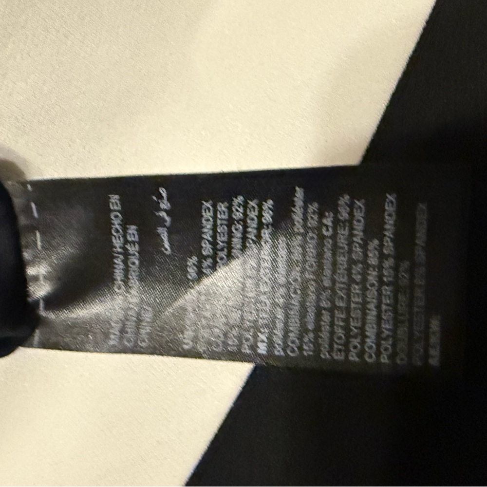 White House Black Market Strapless Black and White Dress - Picture 4 of 4